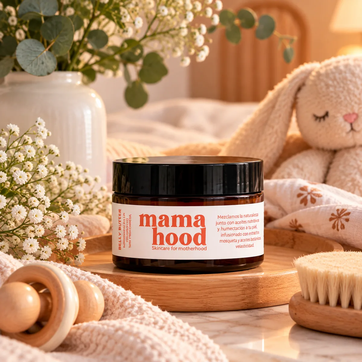 Belly Butter con Centella Asiática y Rosa Mosqueta